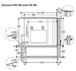 Gaggenau warmhoudlade WS482110 afbeelding 3
