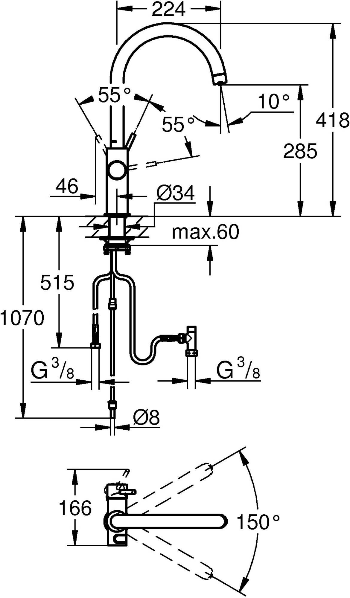 Grohe onderdeel 31455DL1 afbeelding 3