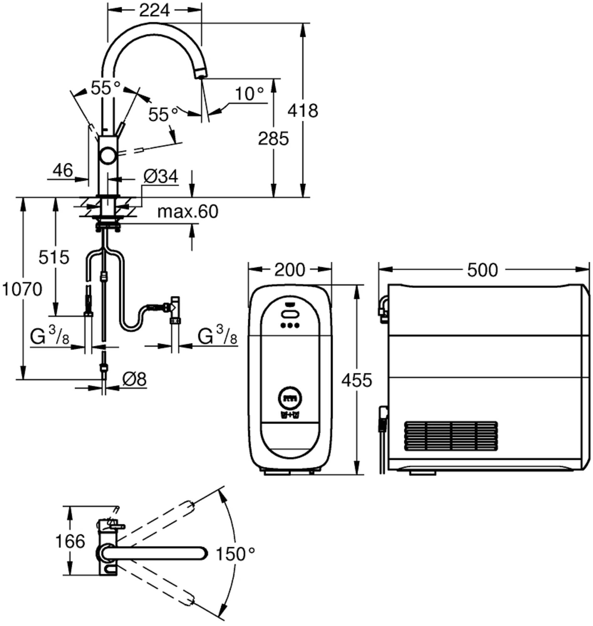 Grohe onderdeel  31455DL1 afbeelding 4