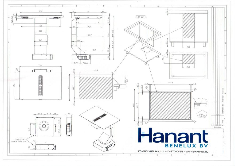 Hananto kookplaat inbouw HIKA7720 afbeelding 4