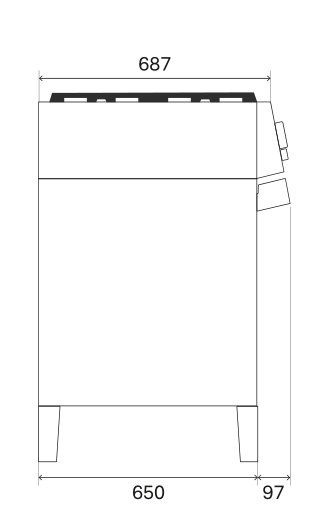 ILVE PMI127S3/MK  fornuis afbeelding 5