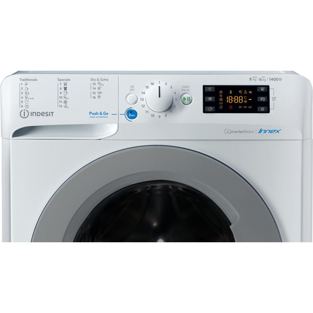 Indesit wasmachine BDE861483XWSEUN afbeelding 3