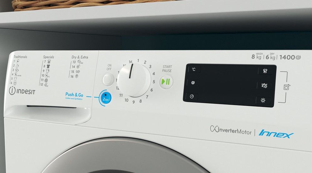 Indesit wasmachine BDE864359EWSEU afbeelding 3