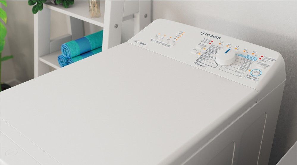 INDESIT wasmachine  BTWL60400BE afbeelding 4