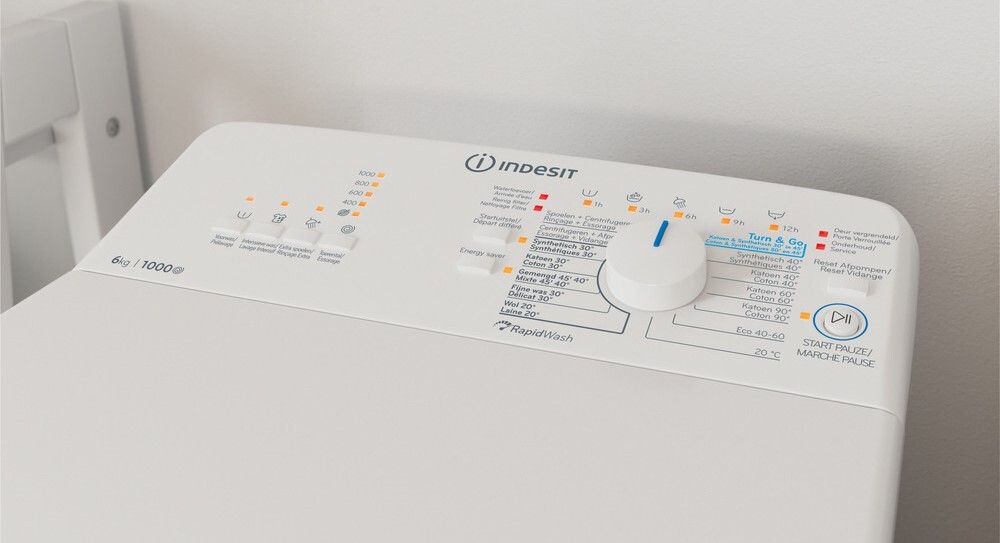INDESIT wasmachine BTWL60400BE afbeelding 3
