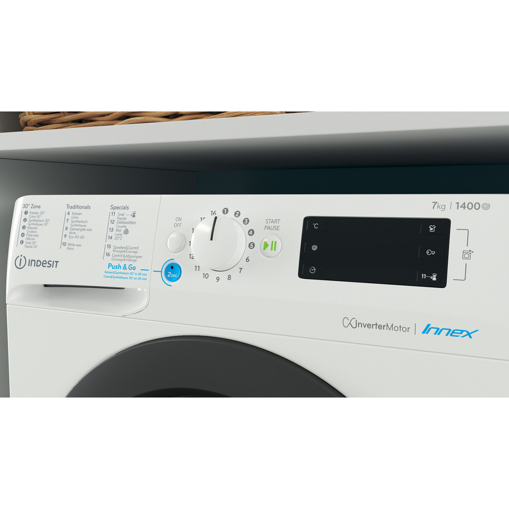 INDESIT wasmachine  BWEBE 71485X WK N afbeelding 4