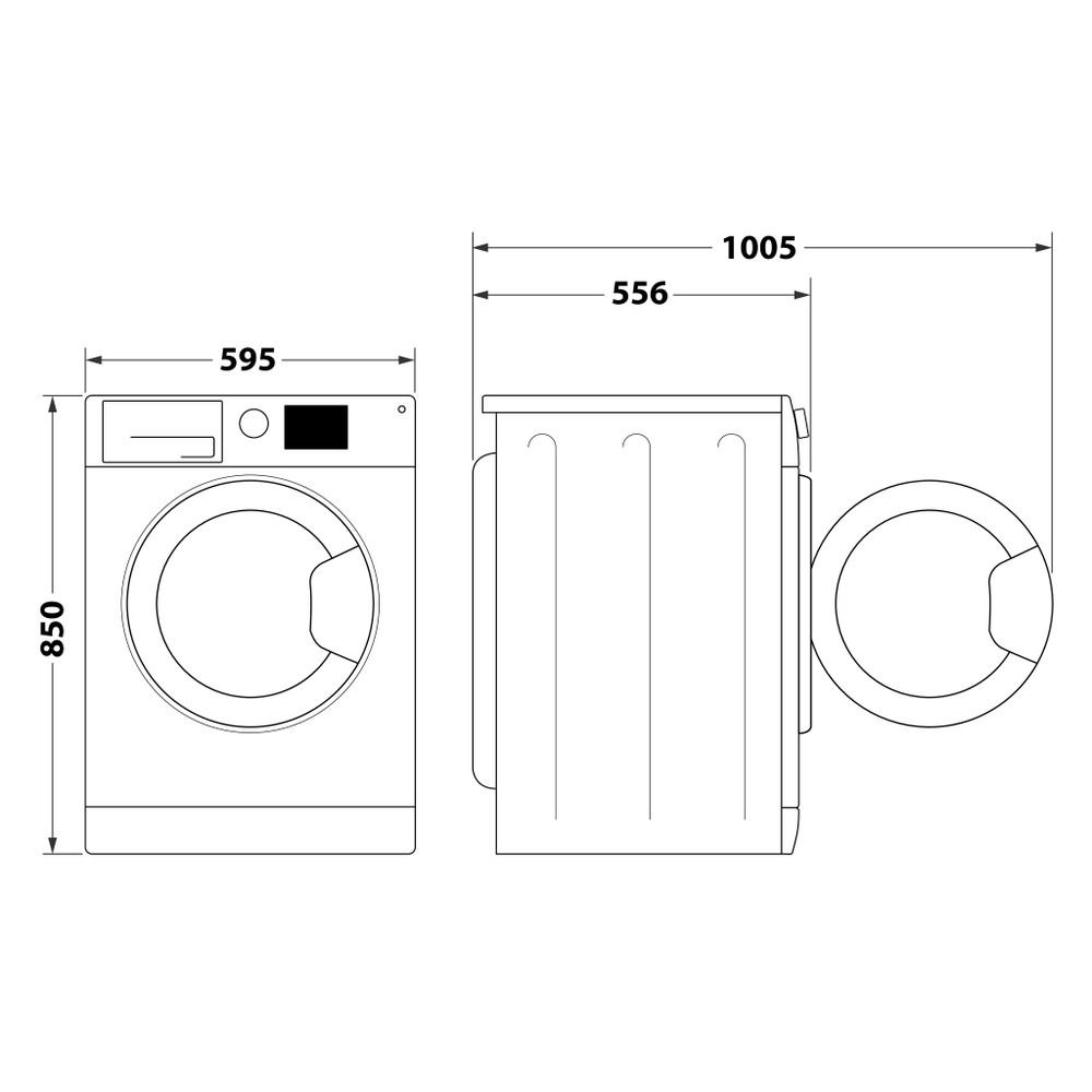 INDESIT wasmachine BWEBE 71496X WKV afbeelding 3