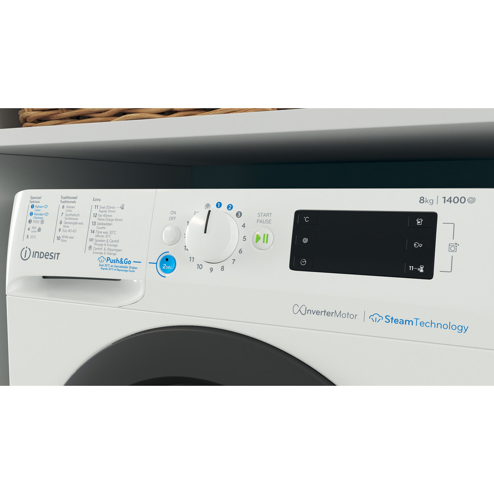 INDESIT wasmachine BWEBE 81496X WKV afbeelding 3