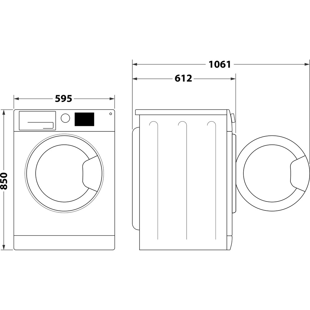 INDESIT BWEBE 81496X WKV  wasmachine afbeelding 5