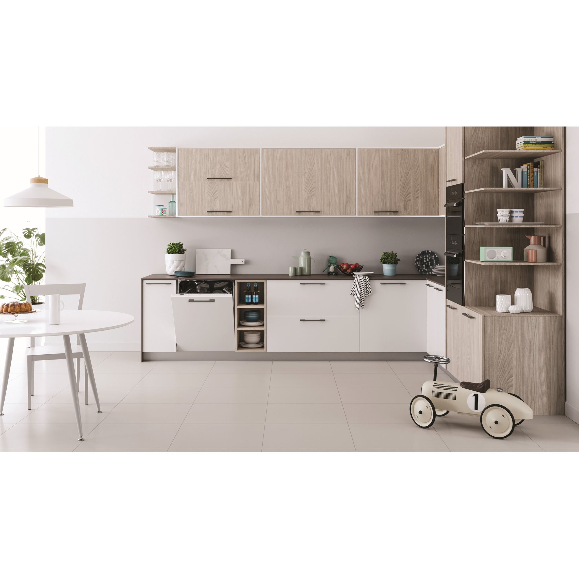 Indesit DIC3C24 inbouw vaatwasser afbeelding 5