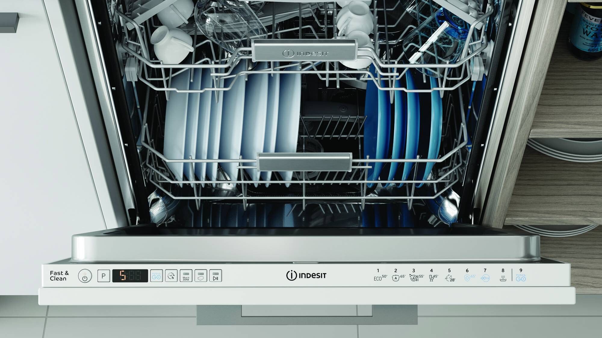 INDESIT vaatwasser DIO3T131AFE afbeelding 3