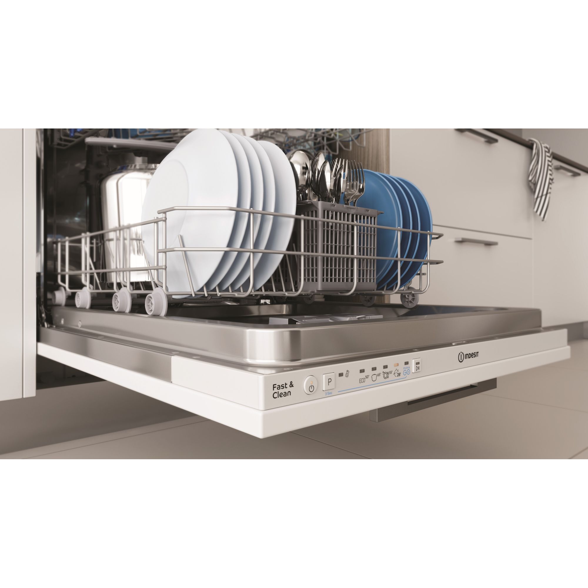 INDESIT DMIE2B19 inbouw vaatwasser afbeelding 5