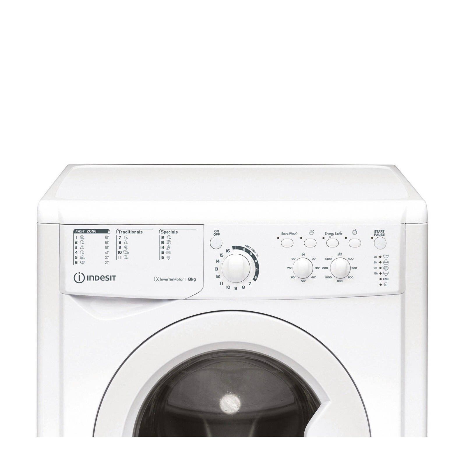 INDESIT wasmachine EWC81483WEUN afbeelding 3