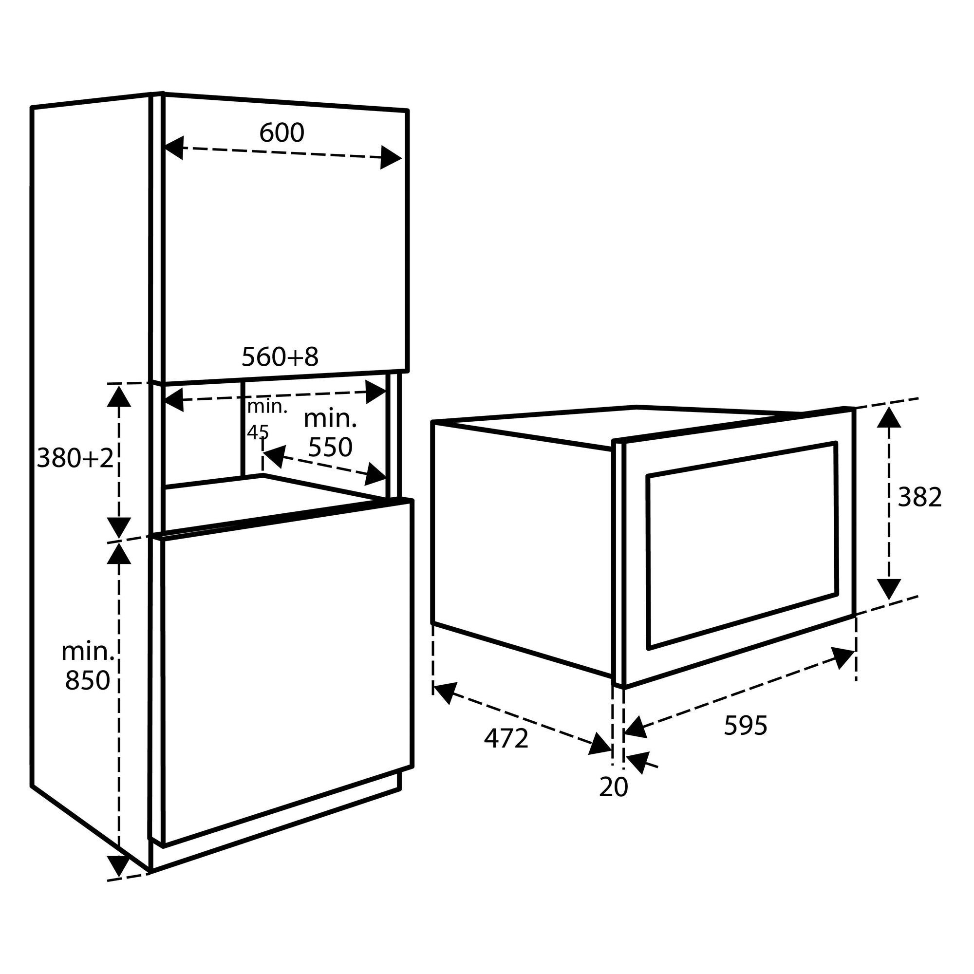 Inventum IMC3834GT inbouw magnetron afbeelding 5