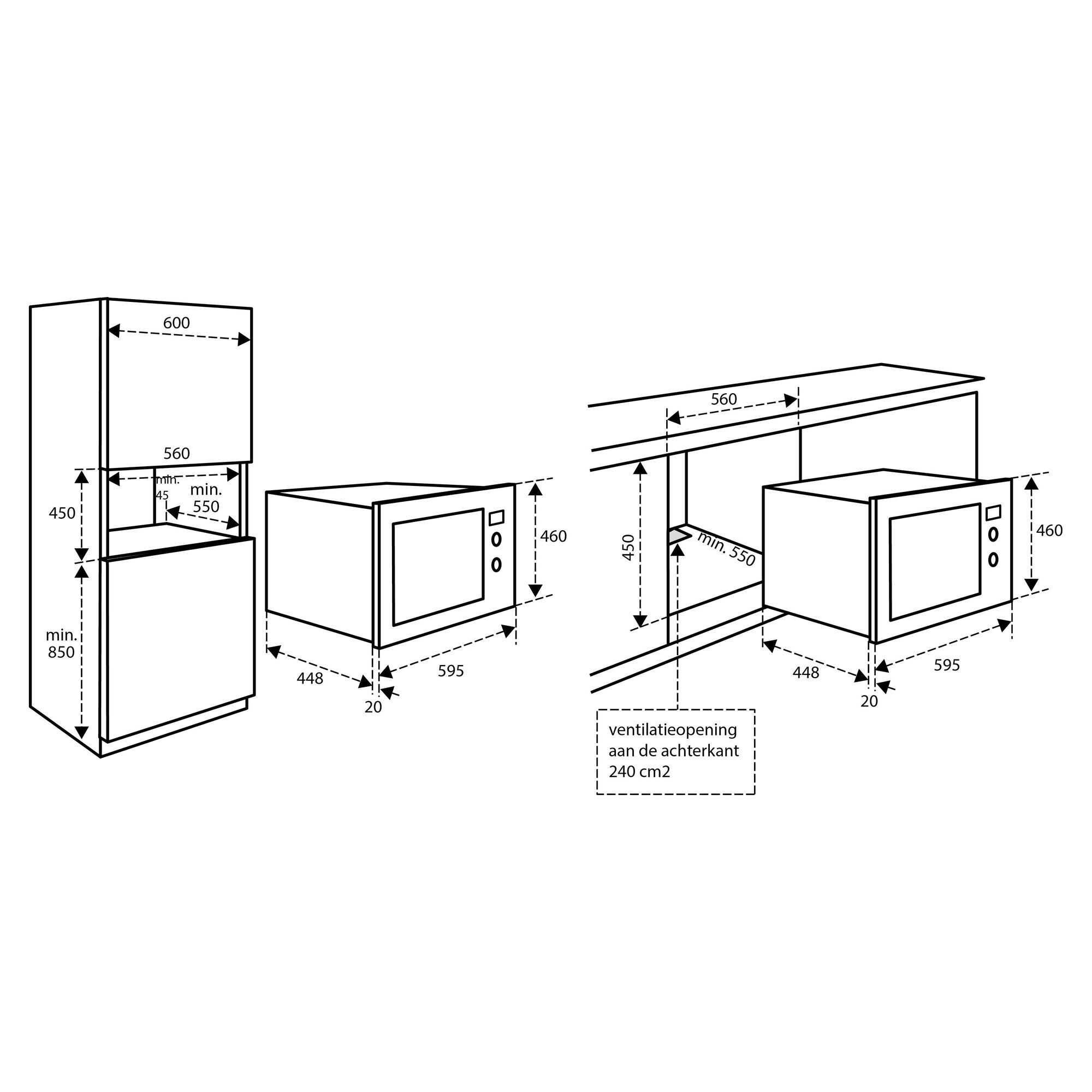 Inventum magnetron IMC6132FZWA afbeelding 3
