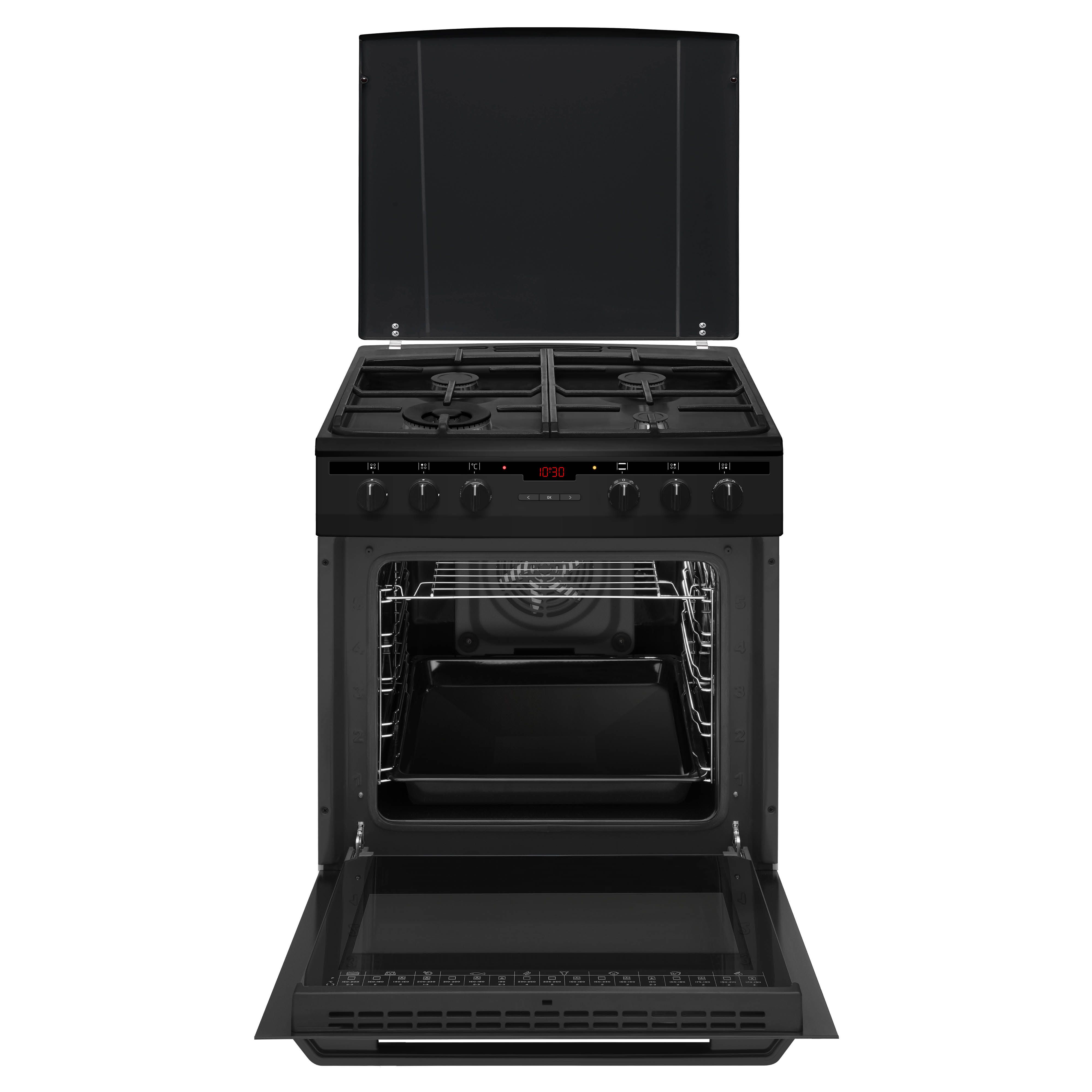 Inventum fornuis VFG6034WGZWA afbeelding 3