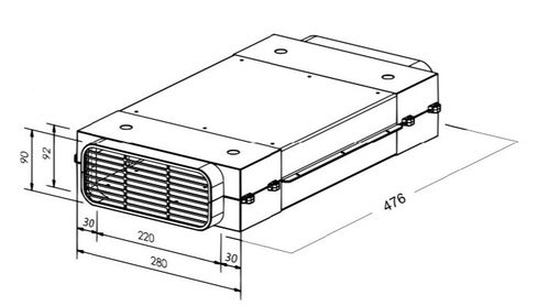 KAF800/90X220 KitchenAirFilter afbeelding 2