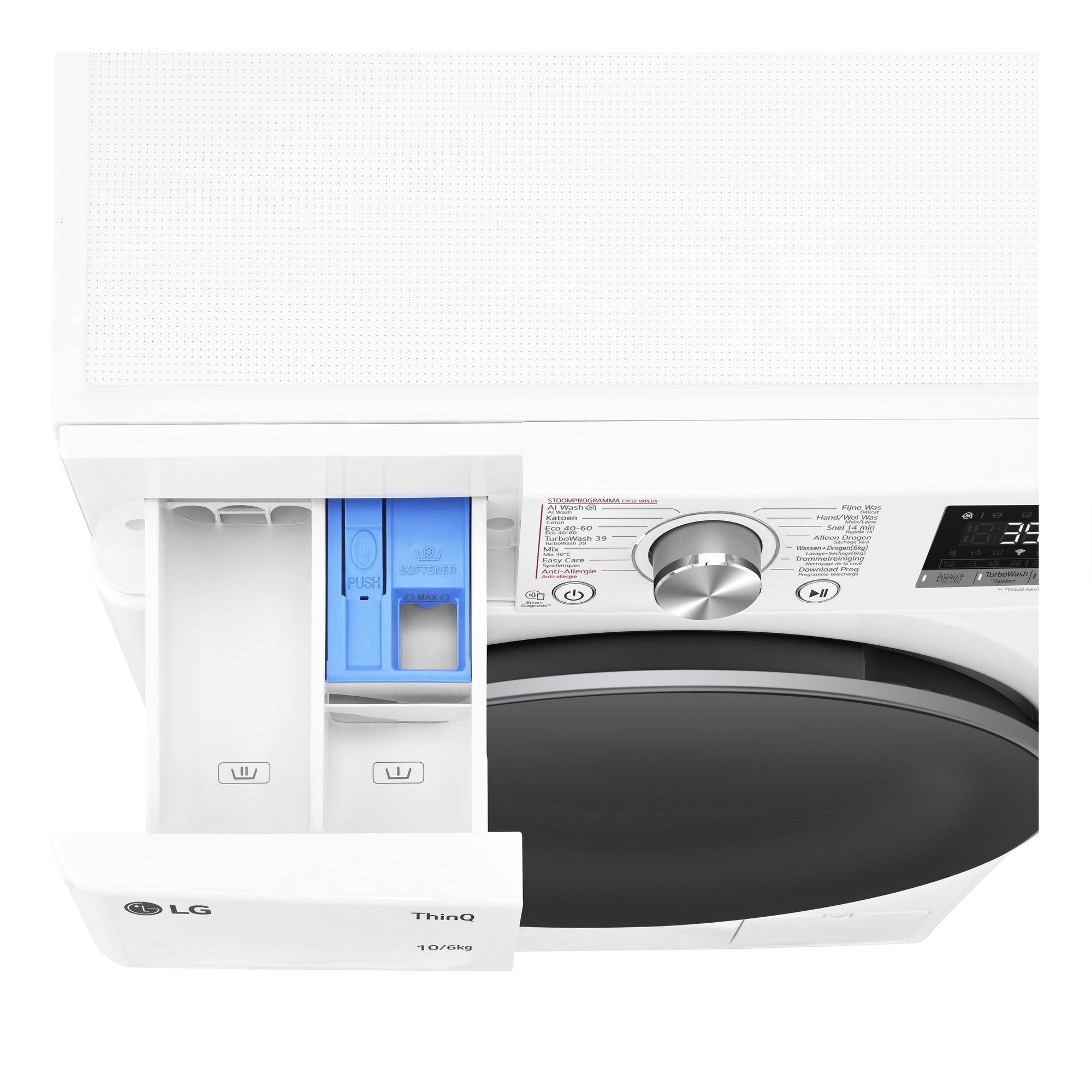 LG wasmachine F4DR7006S1W afbeelding 3