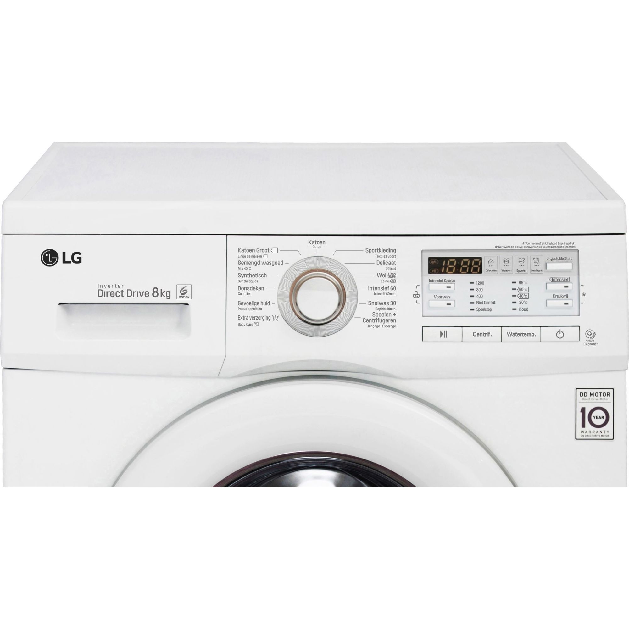 LG wasmachine FH4B8TDA0 afbeelding 3
