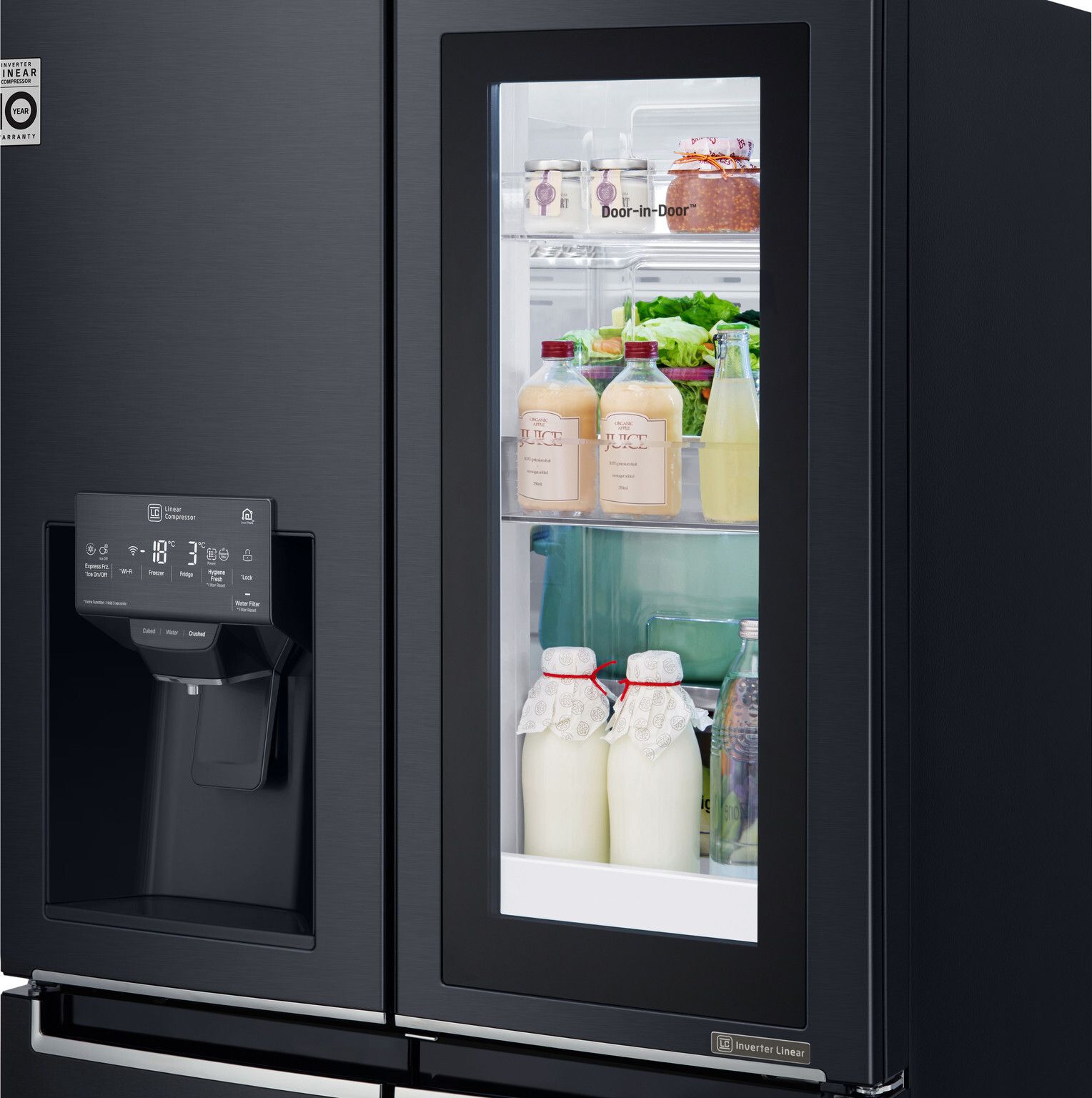LG koelkast vrijstaand GMX844MCKV afbeelding 4