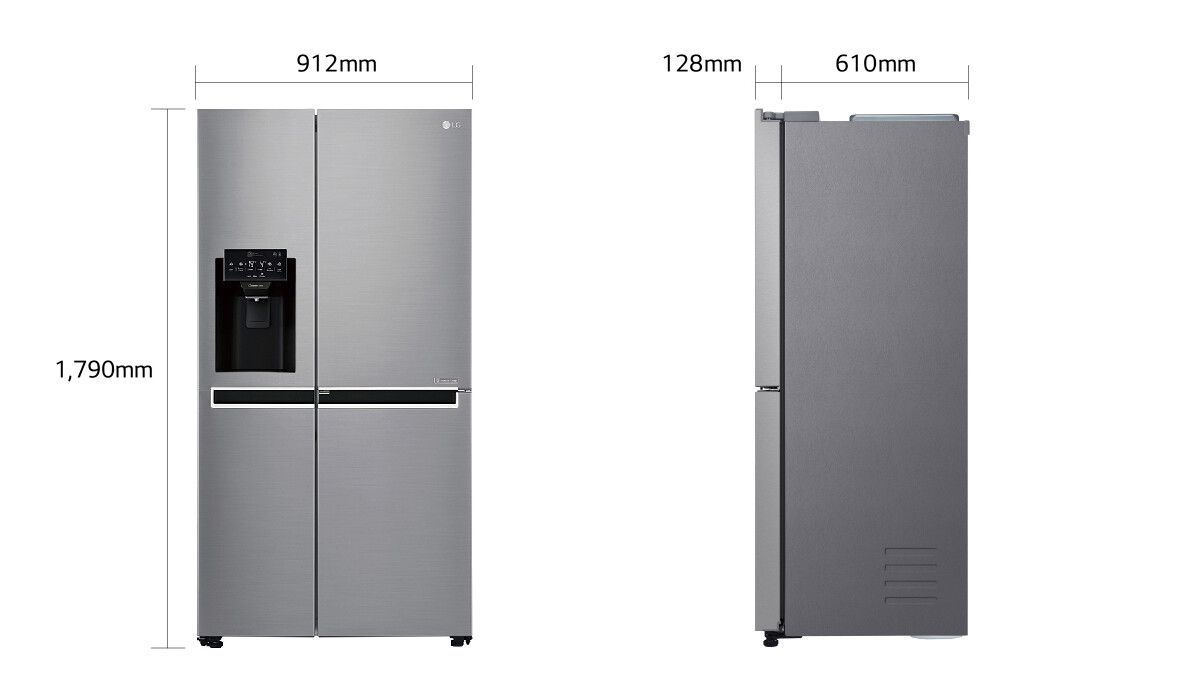 LG GSJ461DIDV vrijstaand koelkast afbeelding 6