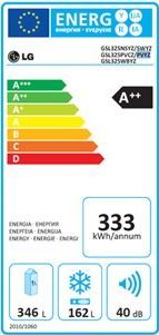 LG GSL325PVYZ vrijstaand koelkast afbeelding 6