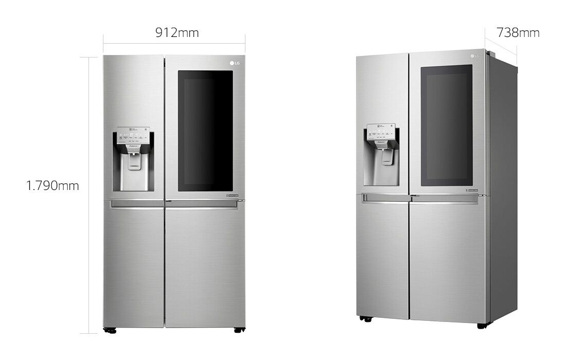 LG koelkast vrijstaand GSX960NSVZ afbeelding 4