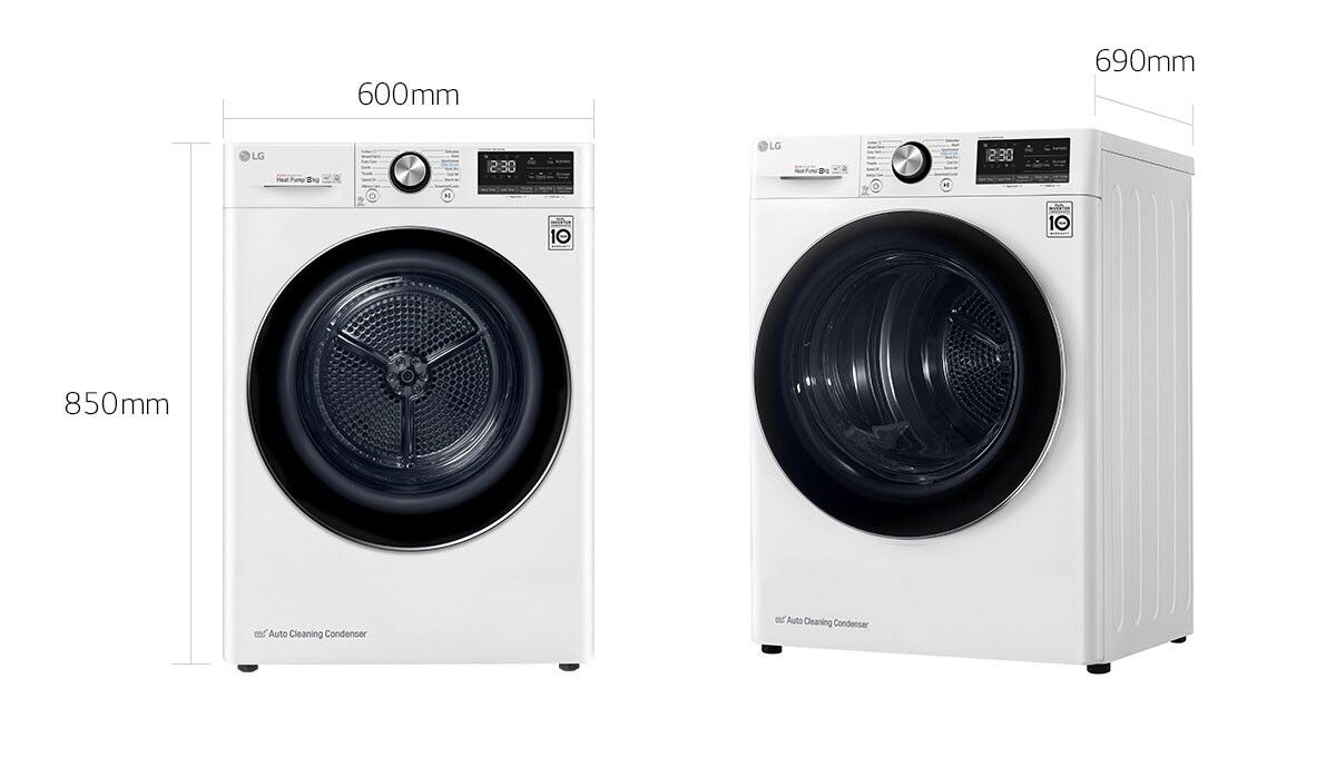 LG wasdroger  RC80V9AV4Q afbeelding 4