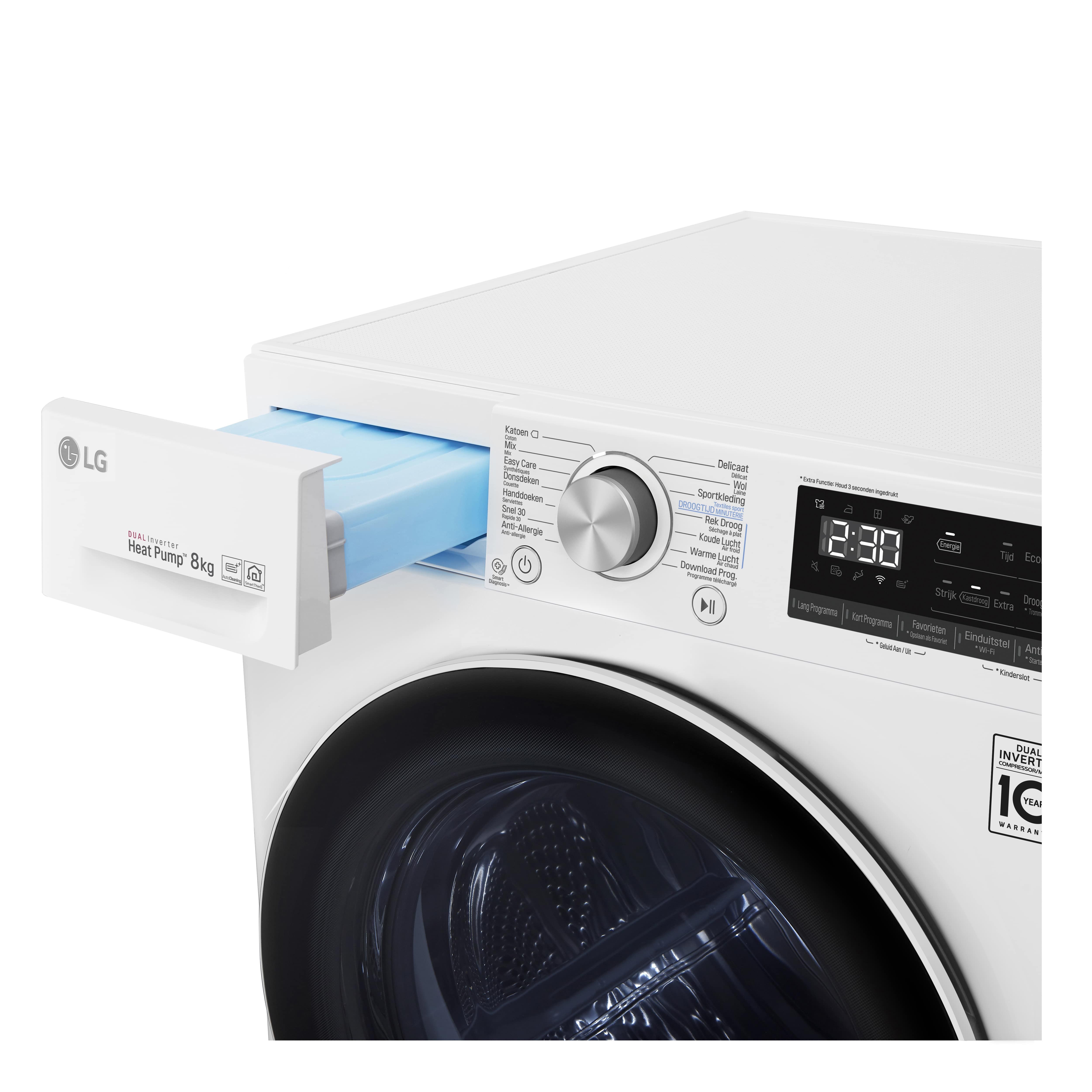 LG wasdroger  RH80V9AV4N afbeelding 4