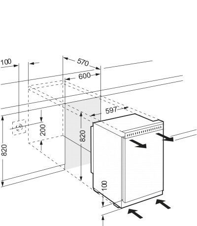 Liebherr UK 1720-61 inbouw koelkast afbeelding 5