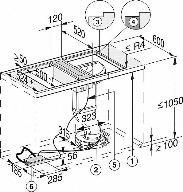 Miele afzuigkap CSDA7001 afbeelding 3