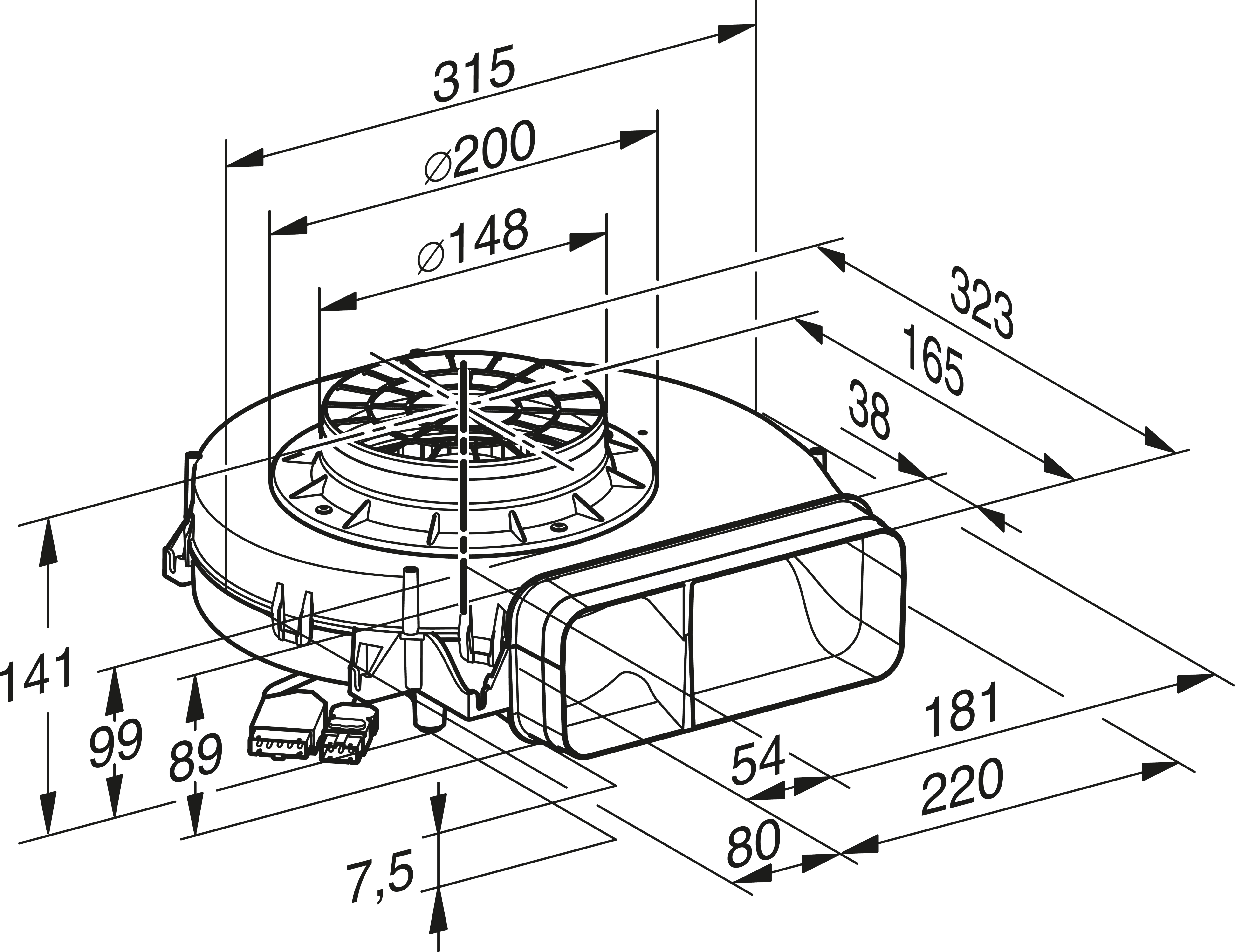 Miele afzuigkap CSDA 7001 afbeelding 3