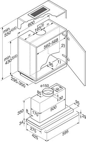 Miele afzuigkap  DA3366 afbeelding 4