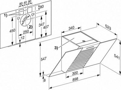 DA 6096 W MIELE afbeelding 2