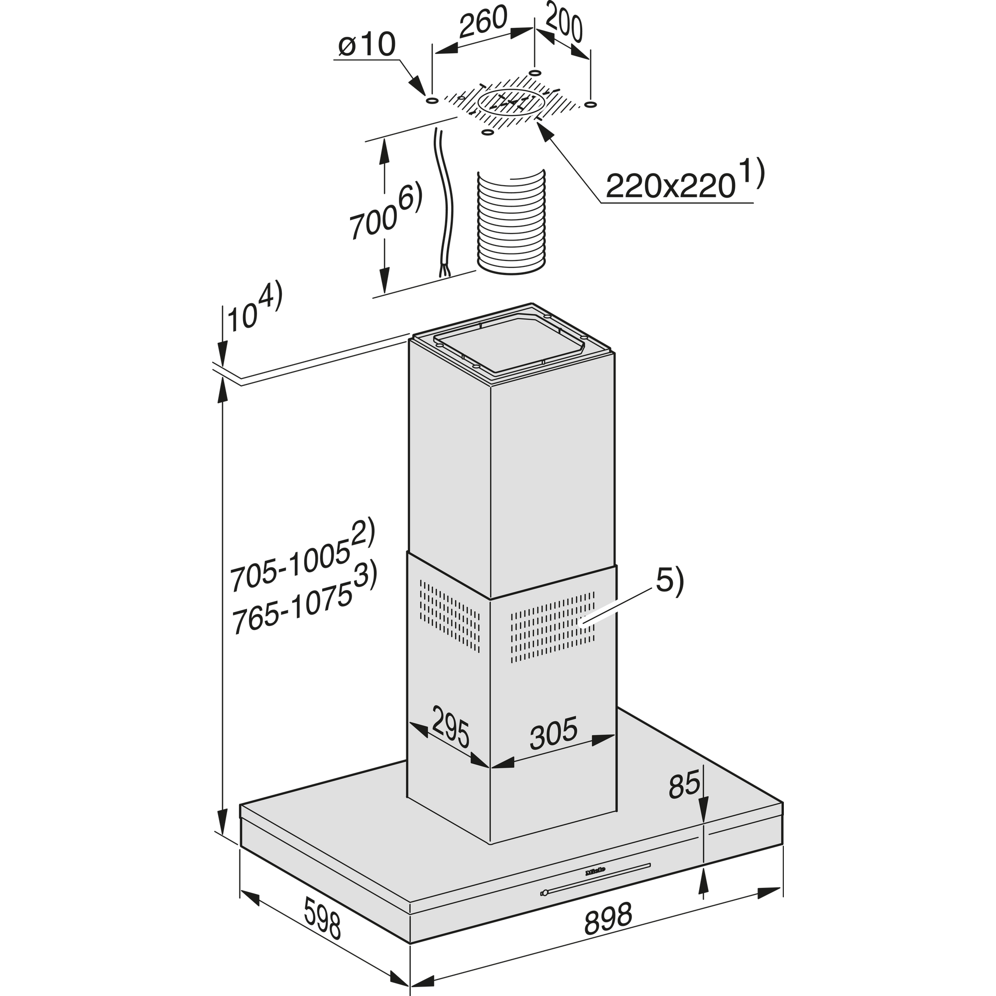 DA 6698 D Miele afbeelding 2