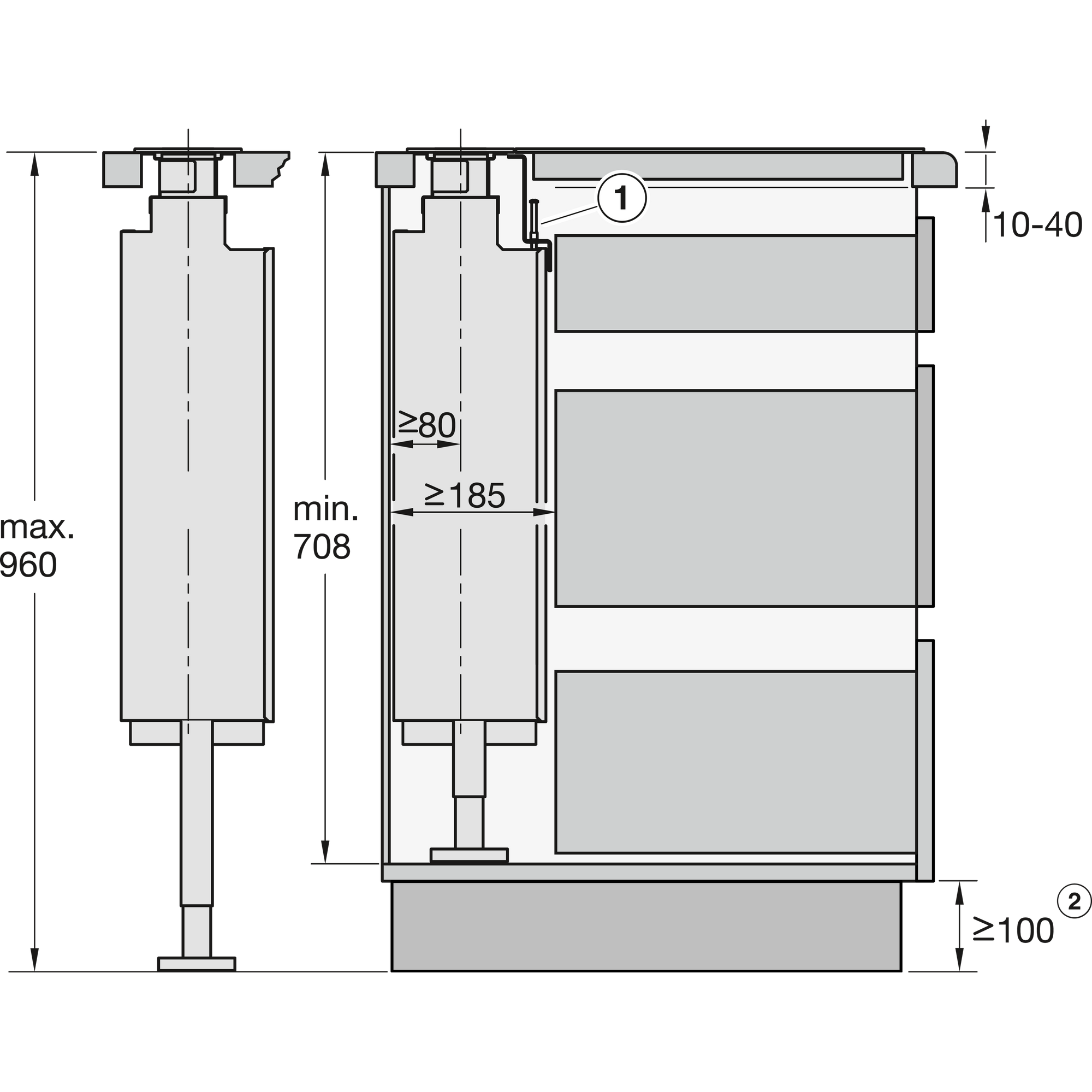 Miele DAD4370OBSW  afzuigkap afbeelding 5