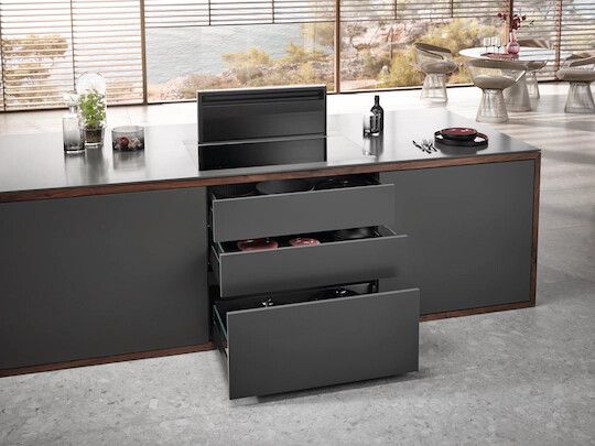 MIELE afzuigkap DAD 4840 Black Levantar afbeelding 3