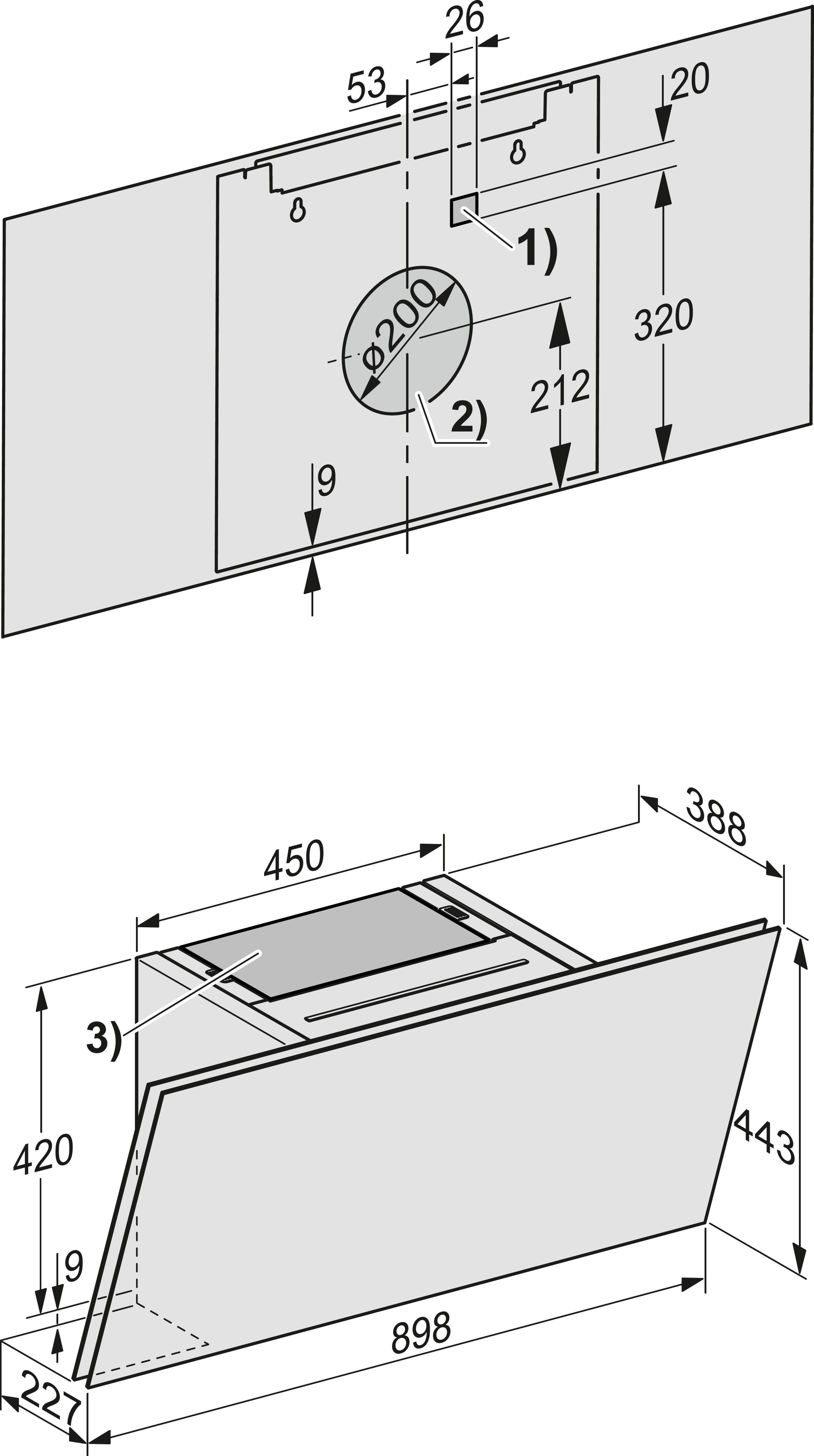 Miele afzuigkap DAH2960OBSW afbeelding 3