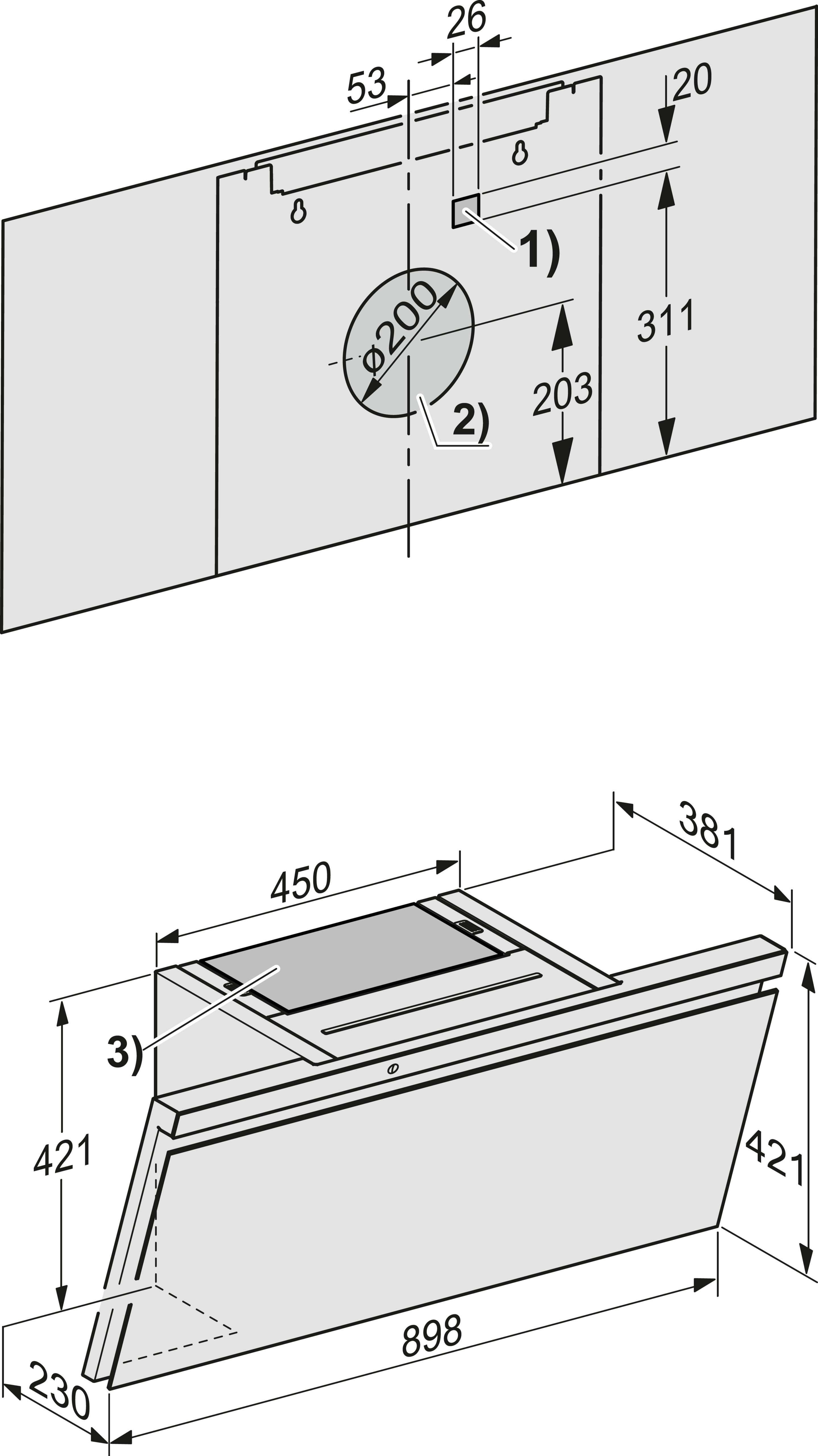 Miele afzuigkap  DAH4970OBSW afbeelding 4