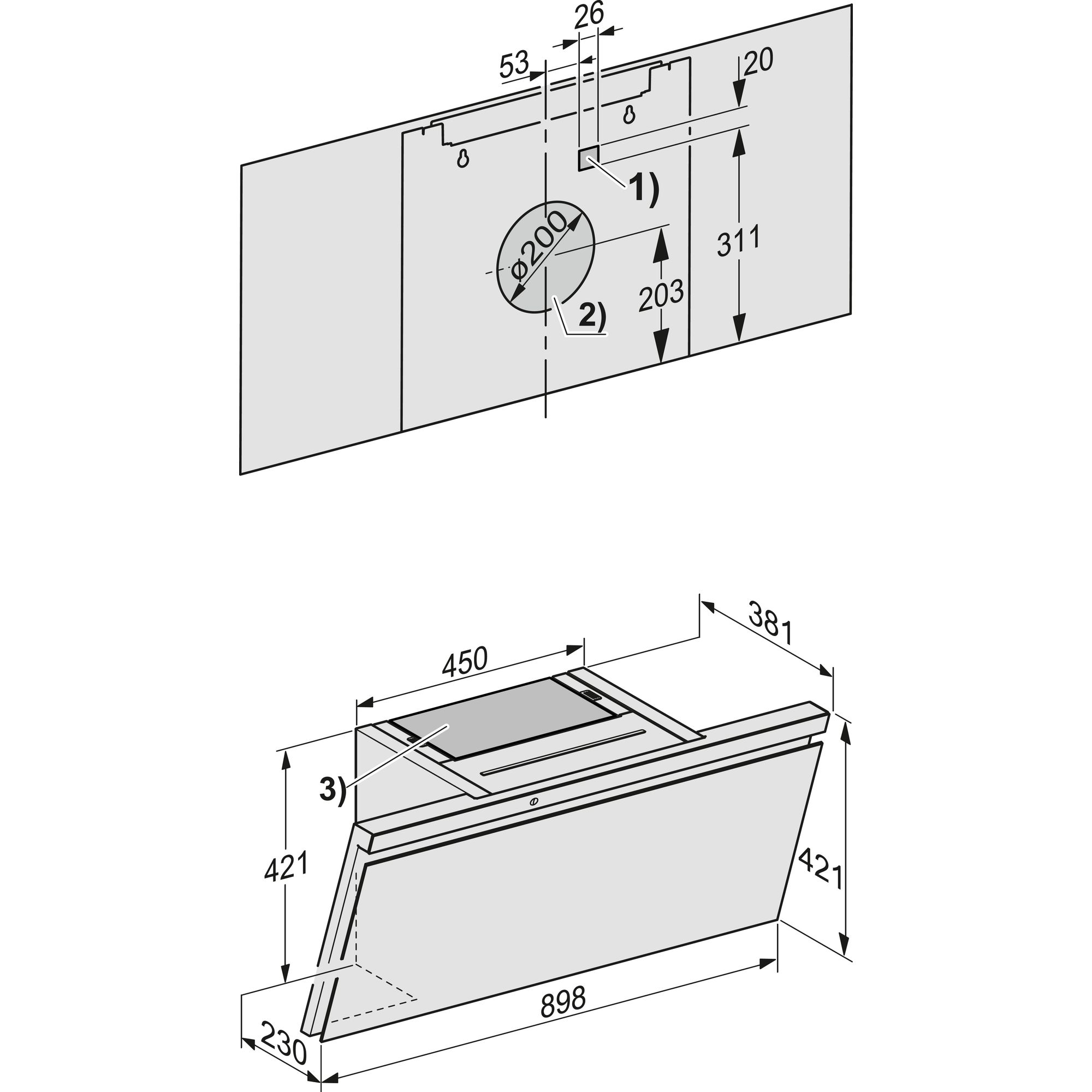 Miele DAH4980125OBSWM  afzuigkap afbeelding 5