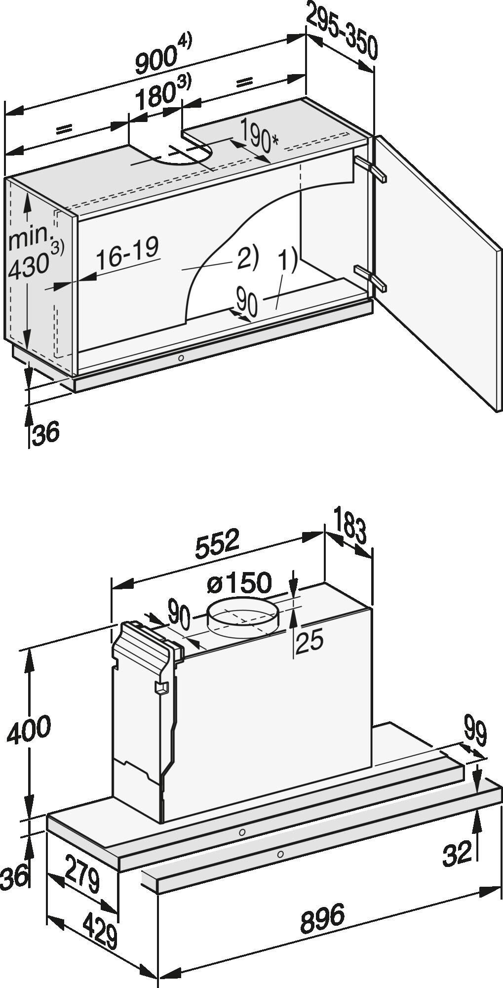 Miele DAS4930  afzuigkap afbeelding 5