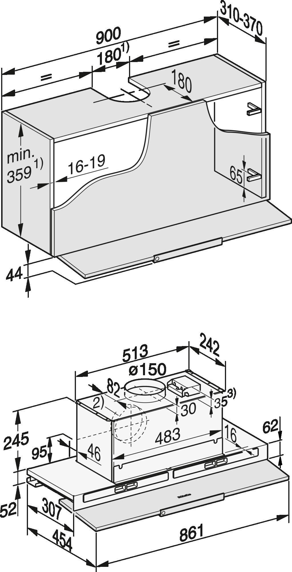 Miele DAS8930  afzuigkap afbeelding 5