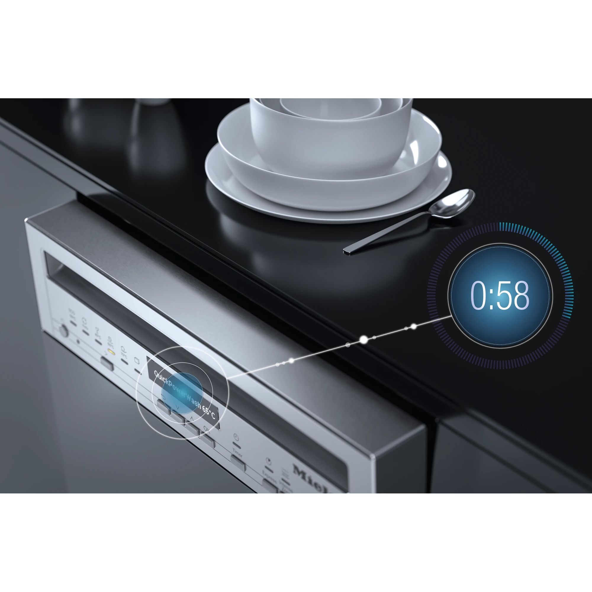 Miele G7222SCICLST inbouw vaatwasser afbeelding 5