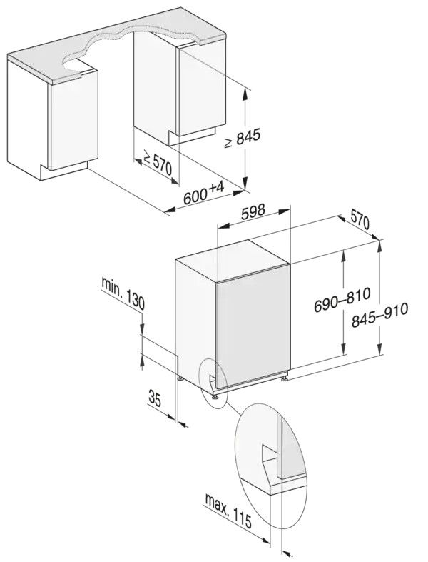 Miele vaatwasser inbouw G7277SCVIXXL afbeelding 4