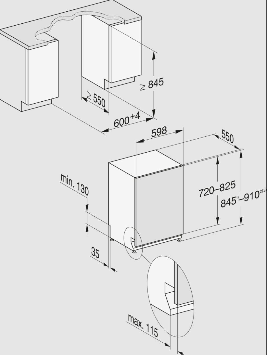 Miele vaatwasser inbouw G 7685 SCVi XXL FRONTFIT afbeelding 4