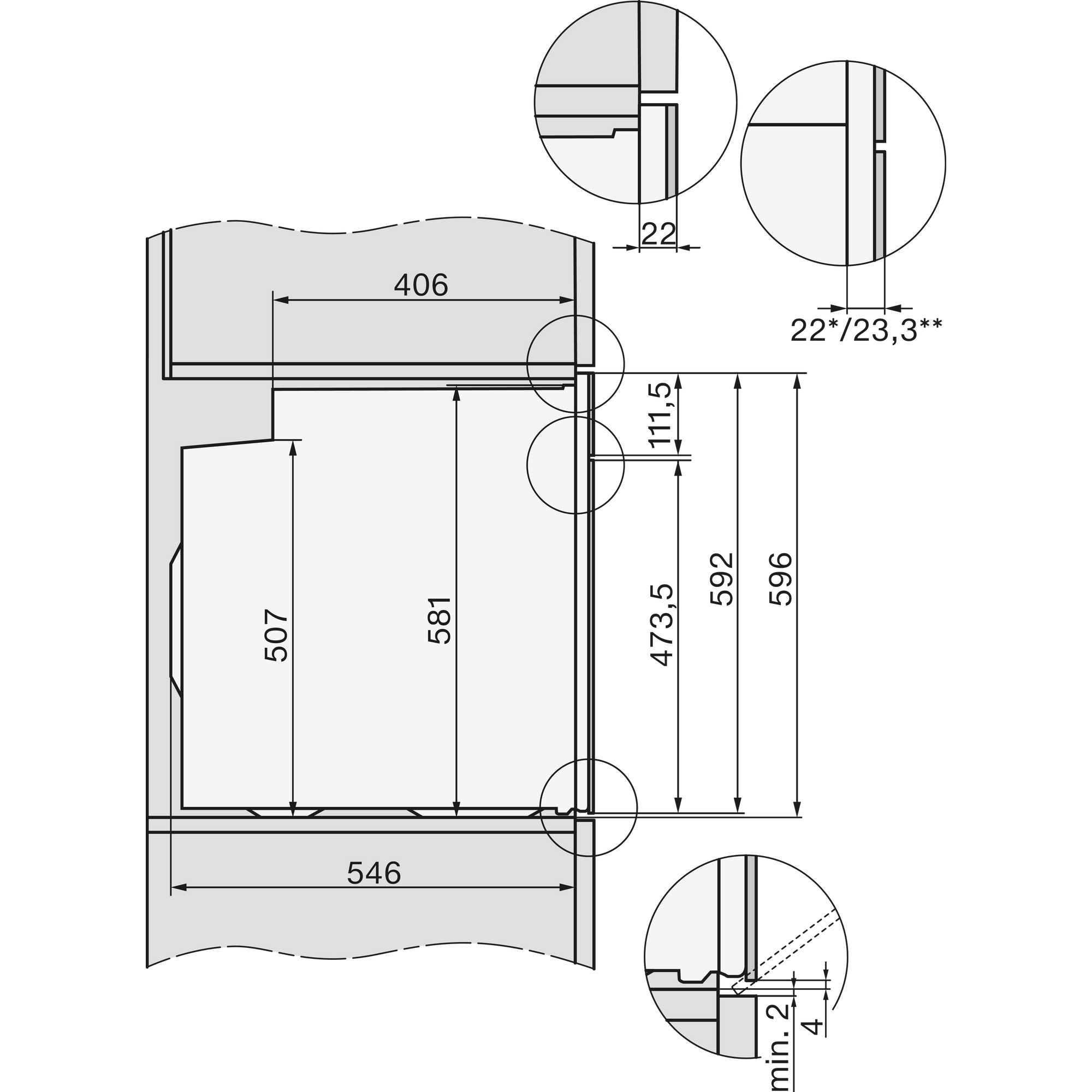 H2861-1BGRGR van Miele afbeelding 6