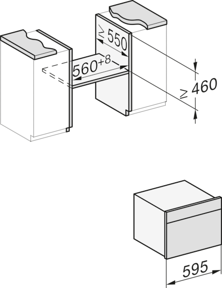 Miele magnetron inbouw H 7640 BM afbeelding 4