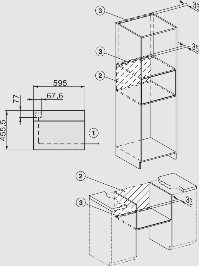 Miele H7840BMXGRGR inbouw magnetron afbeelding 5