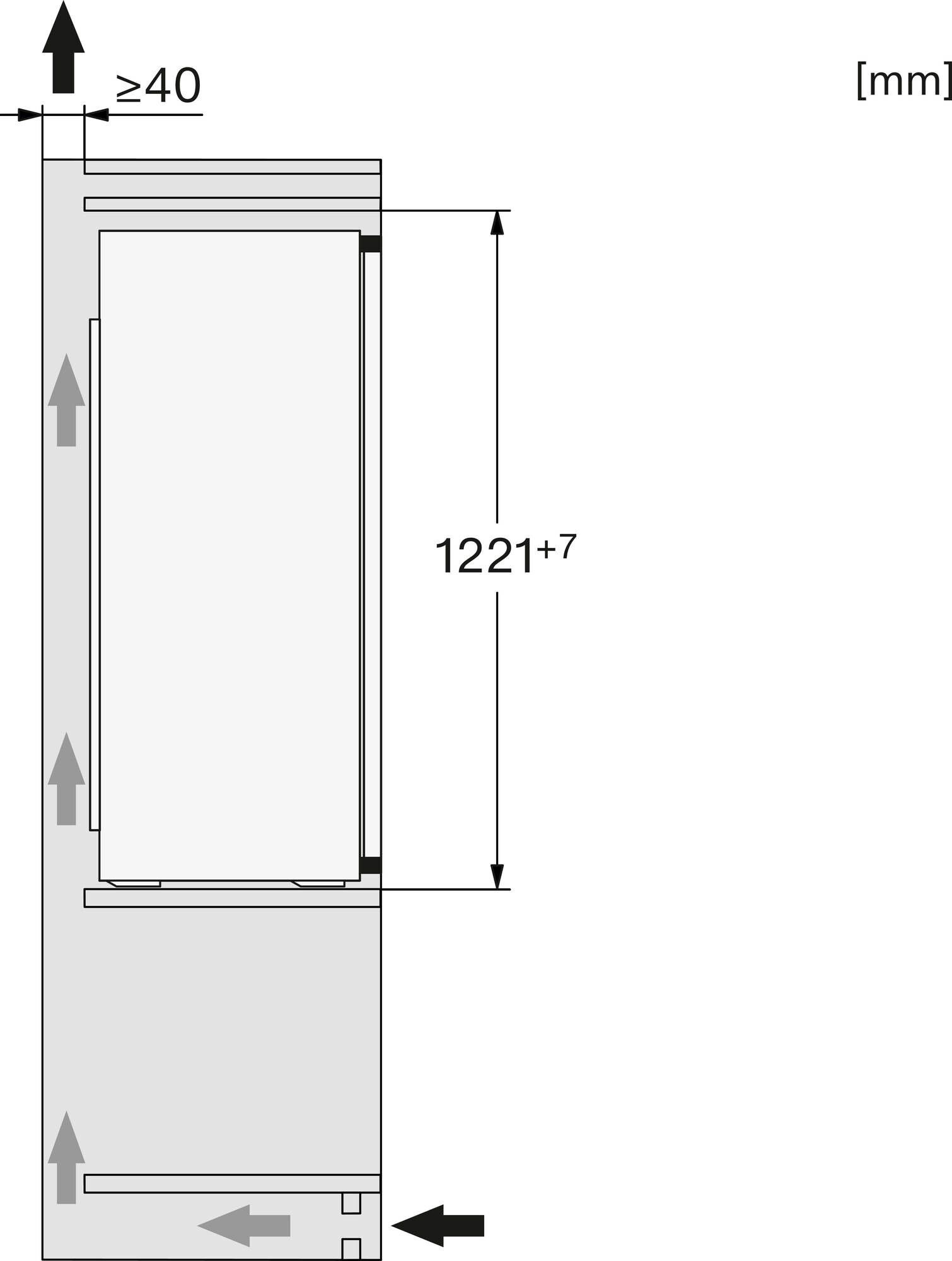 MIELE K 7314 E inbouw koelkast afbeelding 5