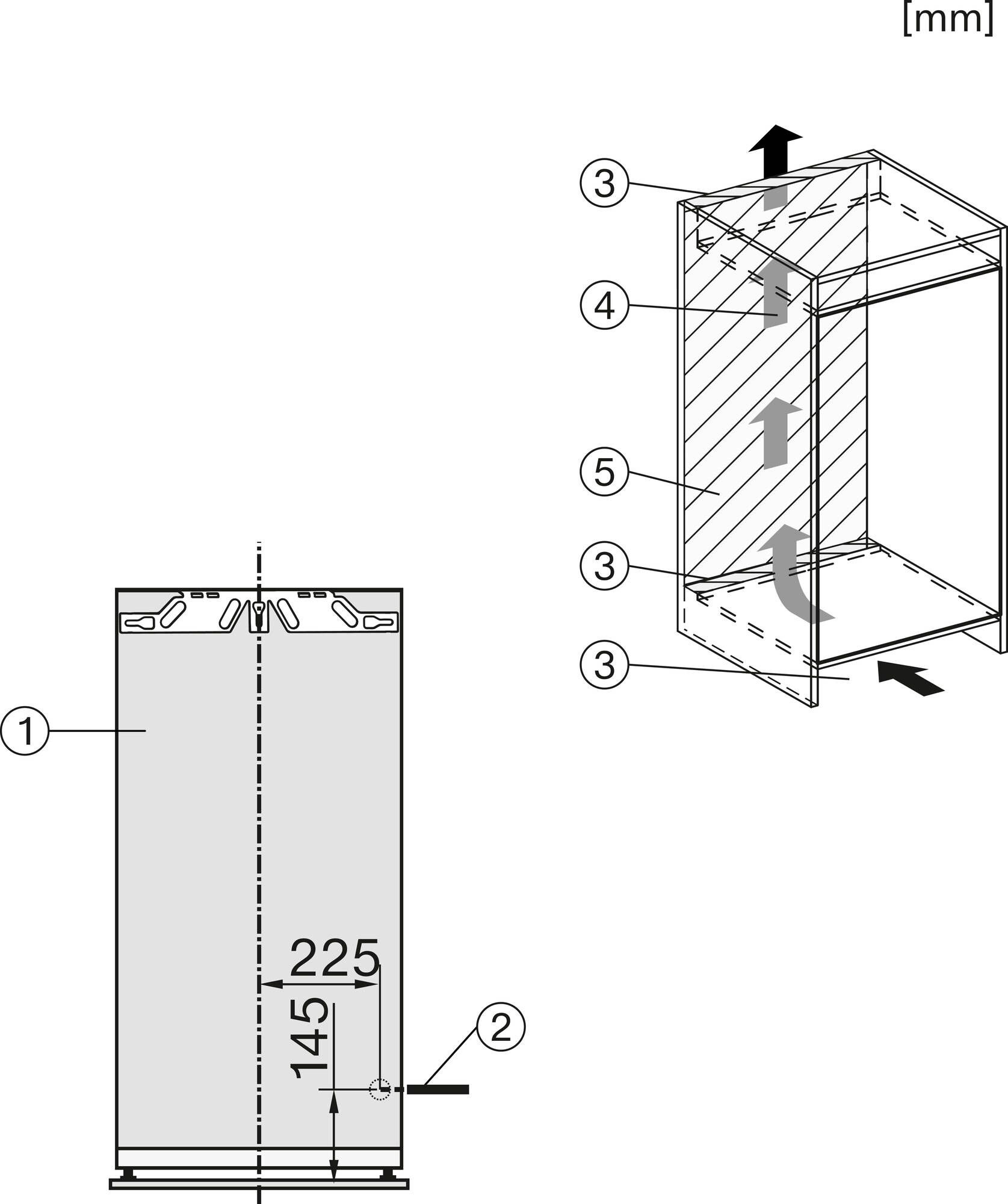 MIELE koelkast inbouw K 7343 D afbeelding 4